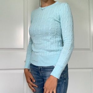 Merona XS sky blue sweater